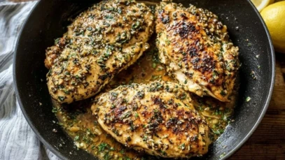 Easy & Delicious Lemon Garlic Chicken