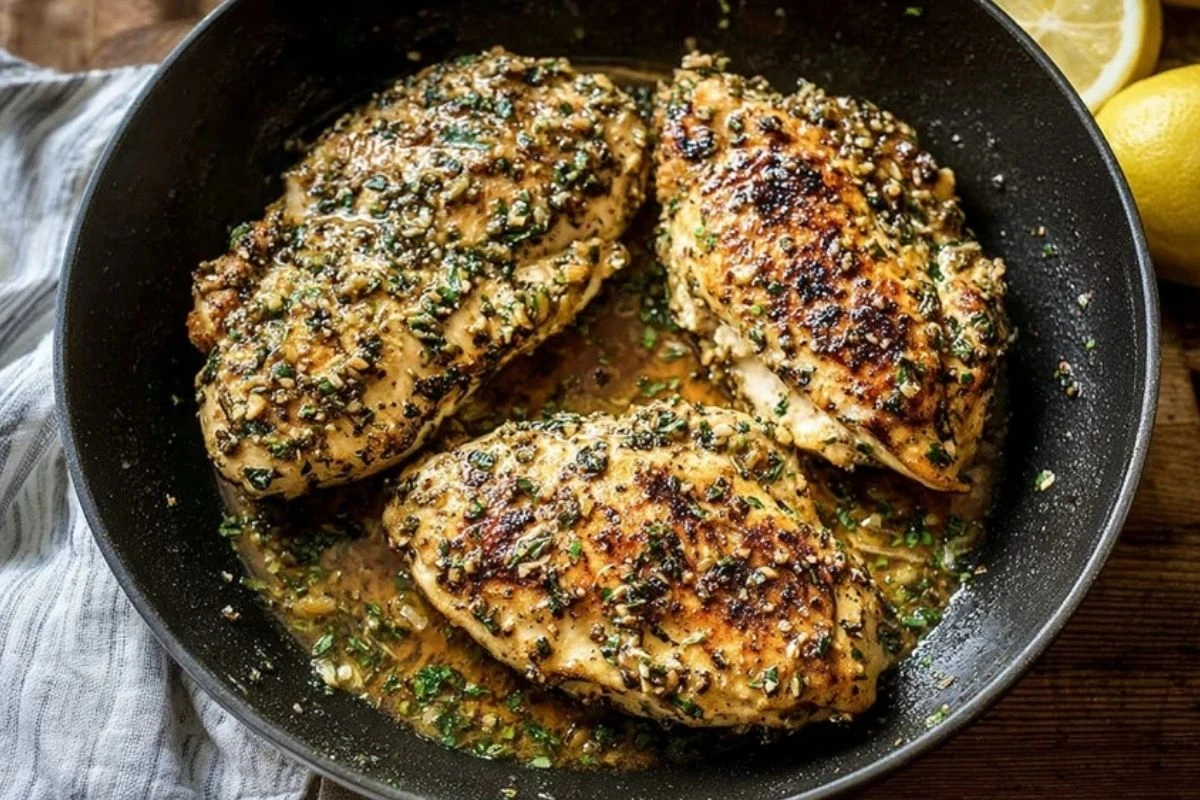 Easy & Delicious Lemon Garlic Chicken