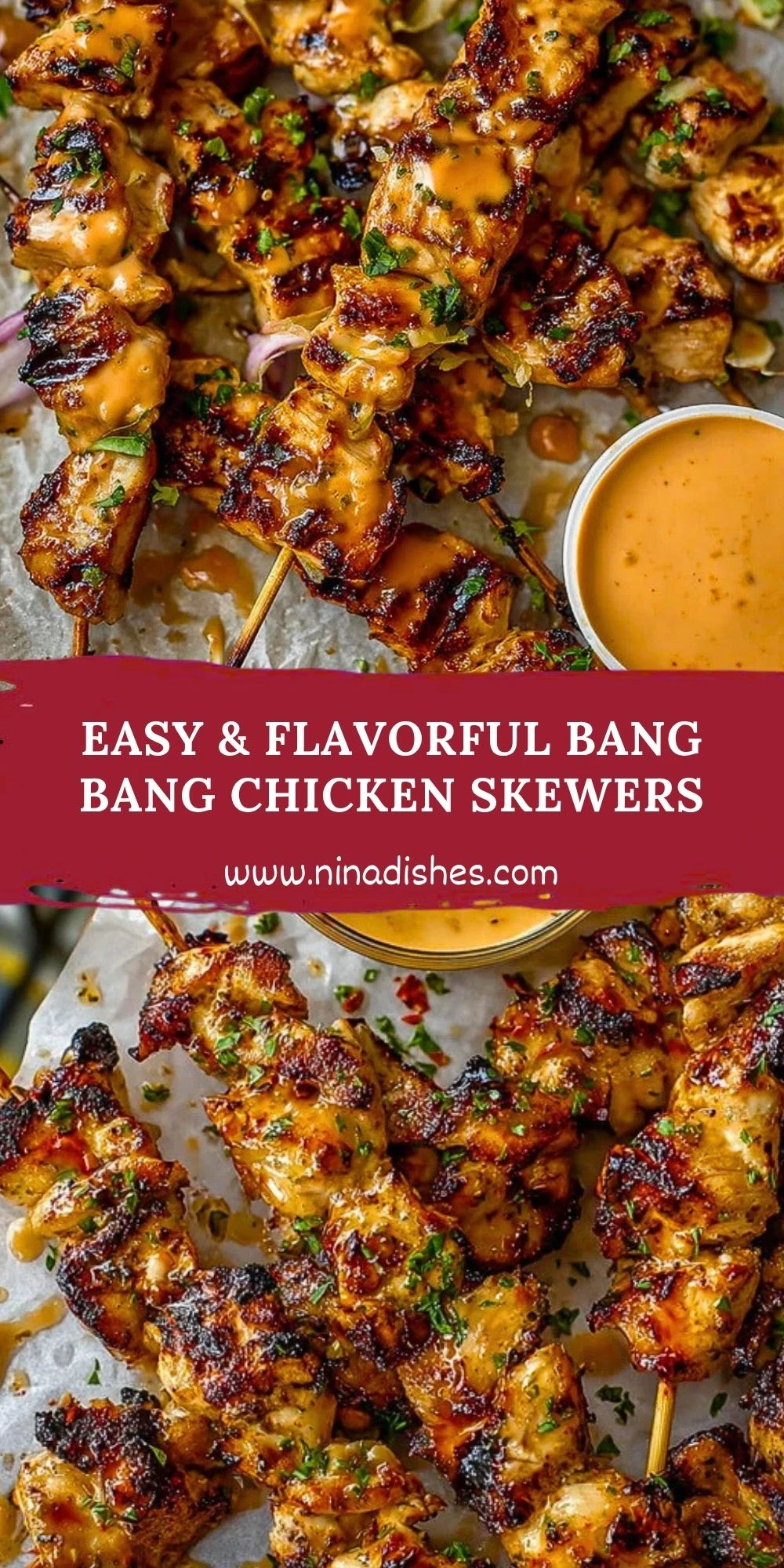 Easy & Flavorful Bang Bang Chicken Skewers (2)