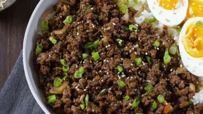 Easy Ground Beef Bulgogi