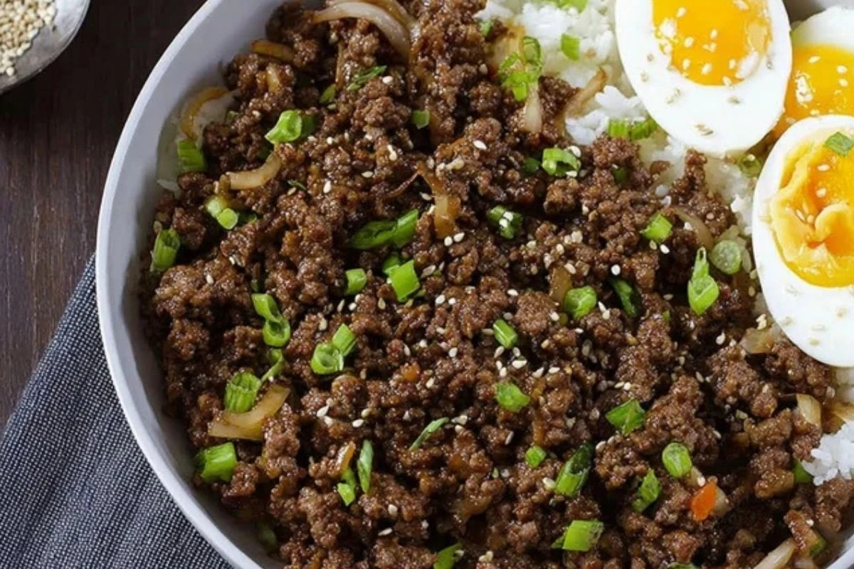 Easy Ground Beef Bulgogi