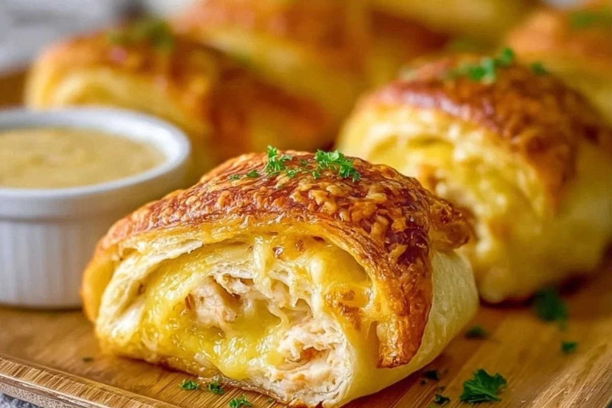 Flaky Cheesy Roll-Ups That Disappear Before They Cool