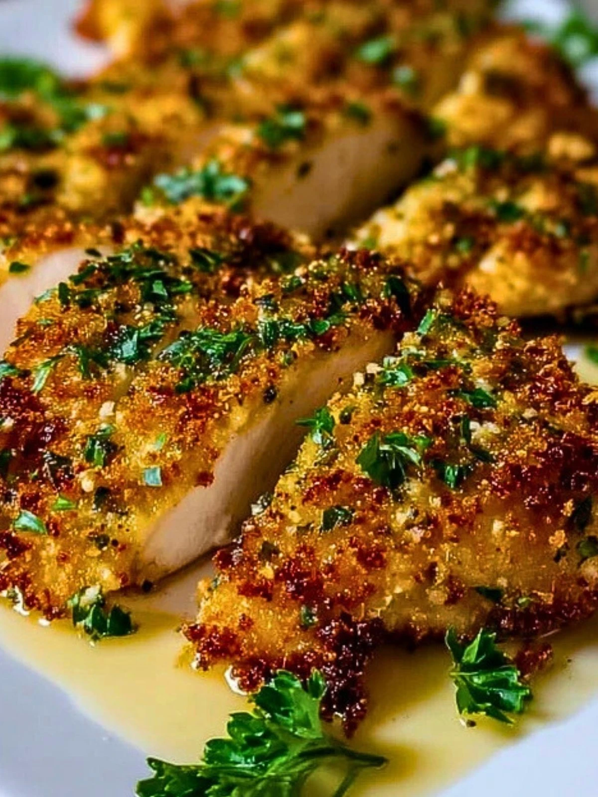 Garlic Parmesan Crusted Chicken 2