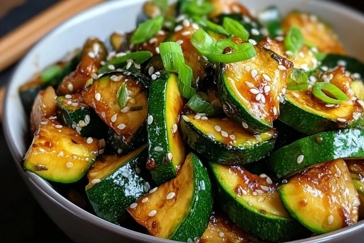 Hibachi Zucchini
