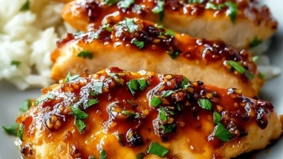 Honey Garlic Chicken Breasts