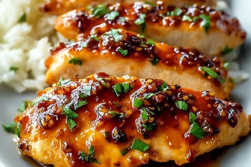 Honey Garlic Chicken Breasts