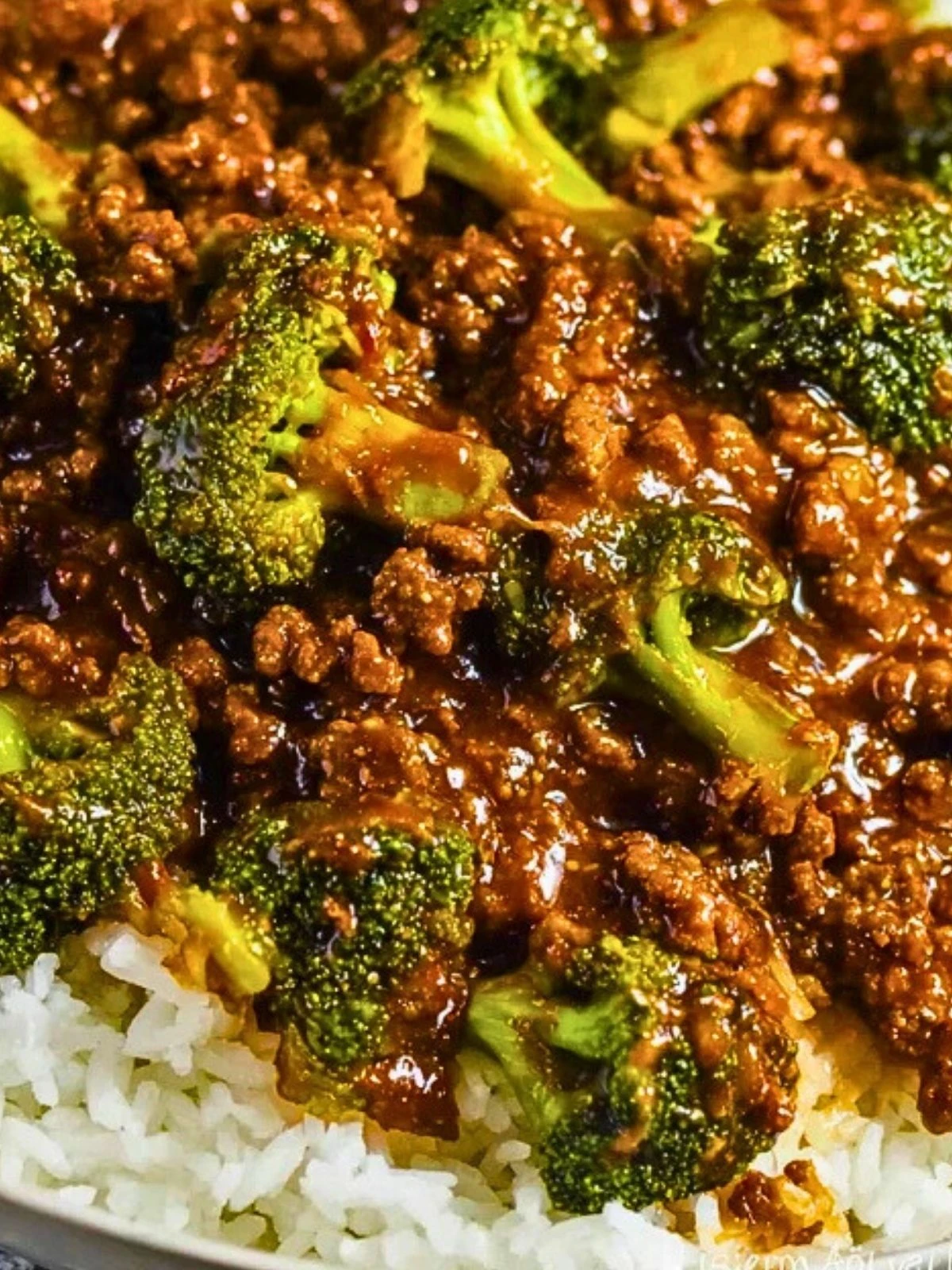 Honey Garlic Ground Beef and Broccoli (1)