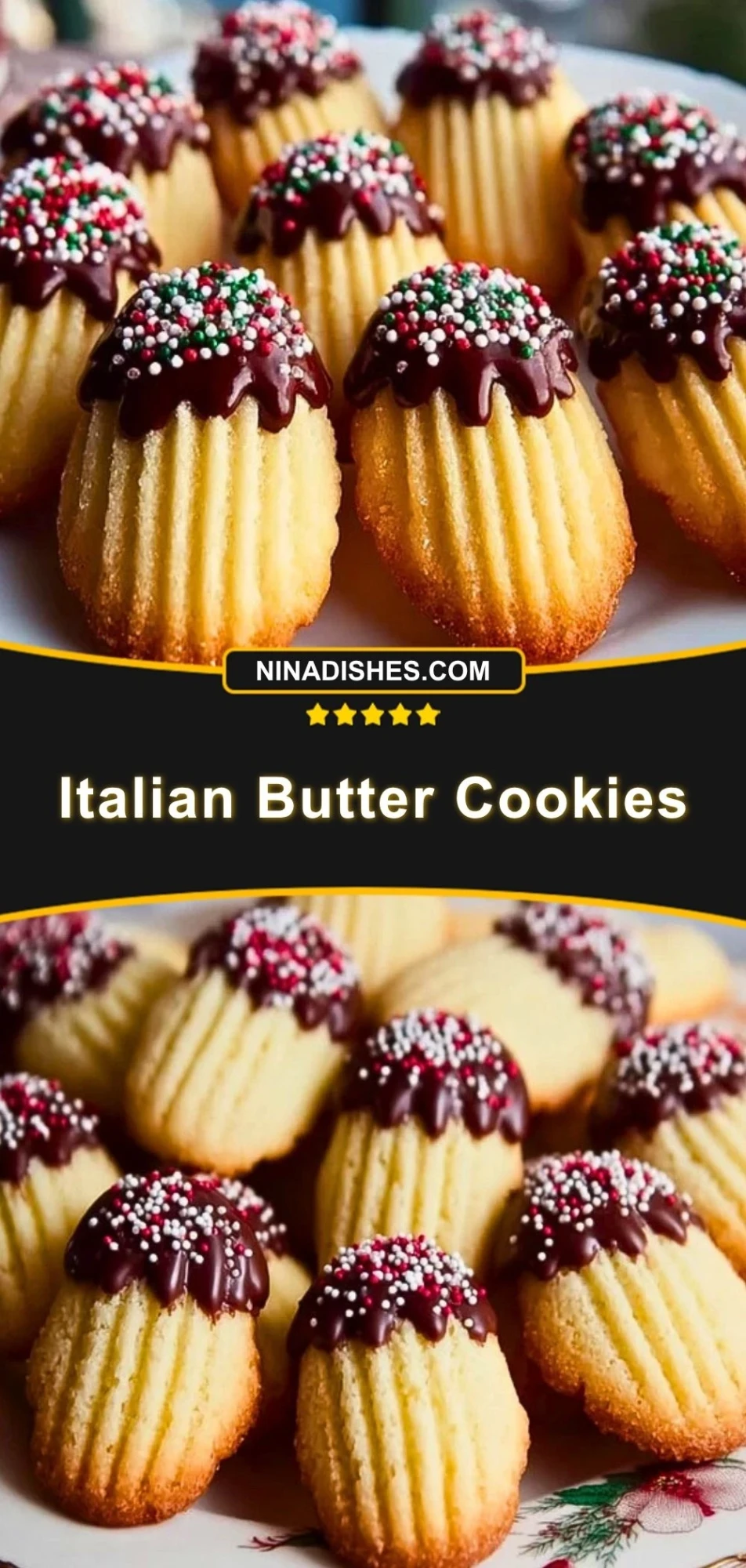 Italian Butter Cookies Pin 2