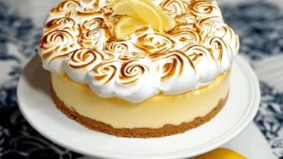 Lemon Curd Meringue Cheesecake Bliss 1