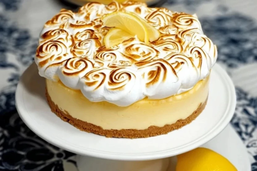 Lemon Curd Meringue Cheesecake Bliss 1