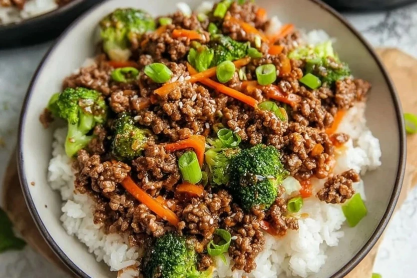 Meal Prep Ground Beef Teriyaki