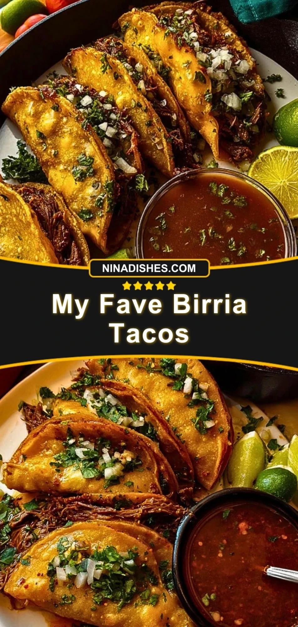 My Fave Birria Tacos Pin 2