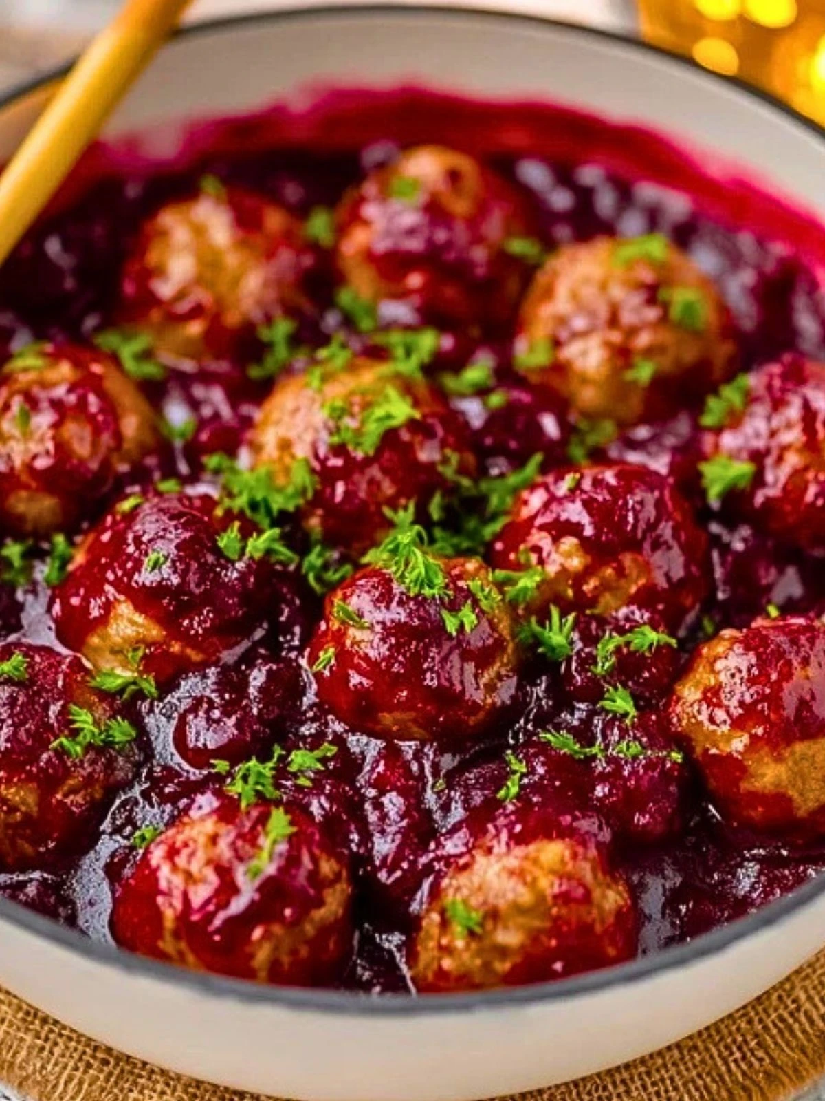 Quick Cranberry Meatballs 2