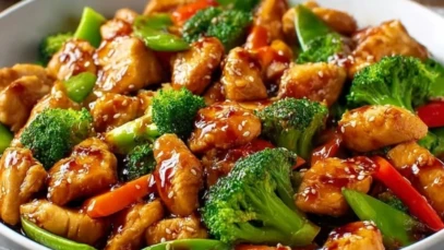 Quick Honey Garlic Chicken Stir Fry 1