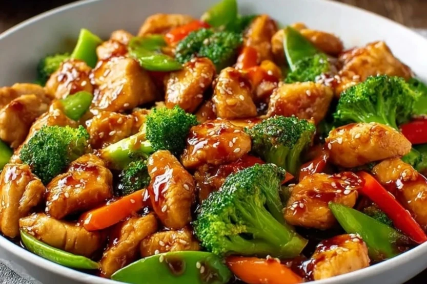 Quick Honey Garlic Chicken Stir Fry 1