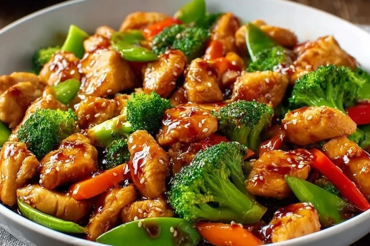 Quick Honey Garlic Chicken Stir Fry 1