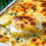 Scalloped Potatoes with Three Cheeses 1
