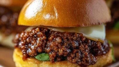 Steakhouse Burger Sloppy Joes