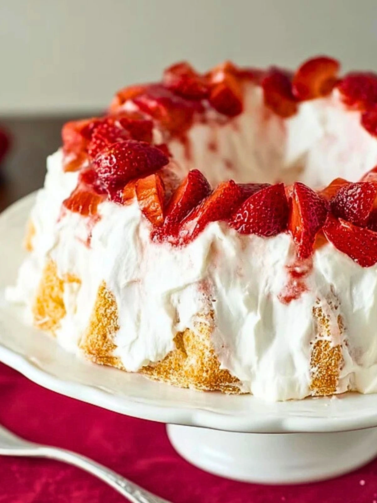 Strawberry Angel Cake (1)