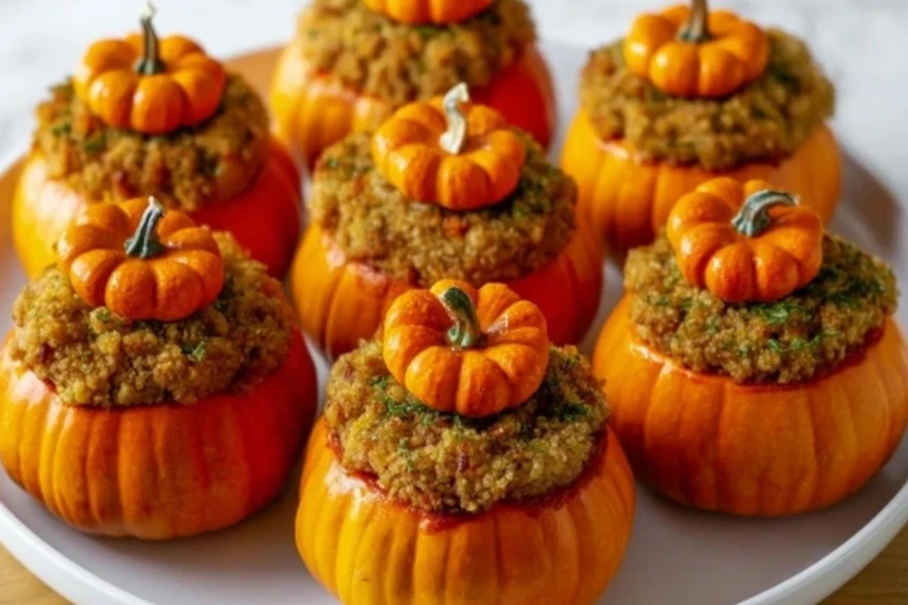 Stuffed Mini Pumpkins 1