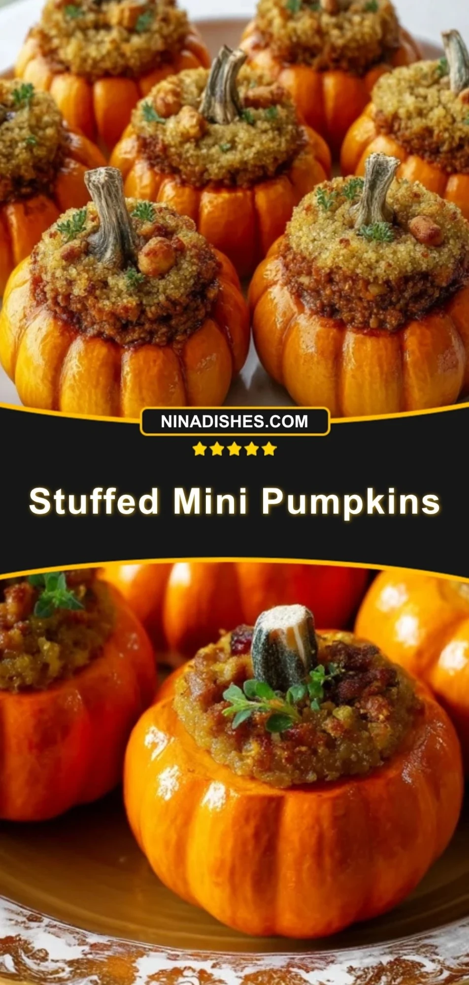 Stuffed Mini Pumpkins Pin 2