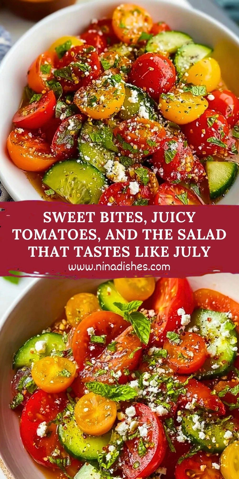 Sweet Bites, Juicy Tomatoes, and the Salad That Tastes Like July Pin 1