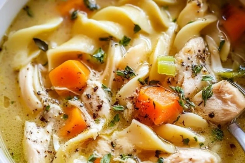 Turkey Noodle Soup for Ultimate Comfort