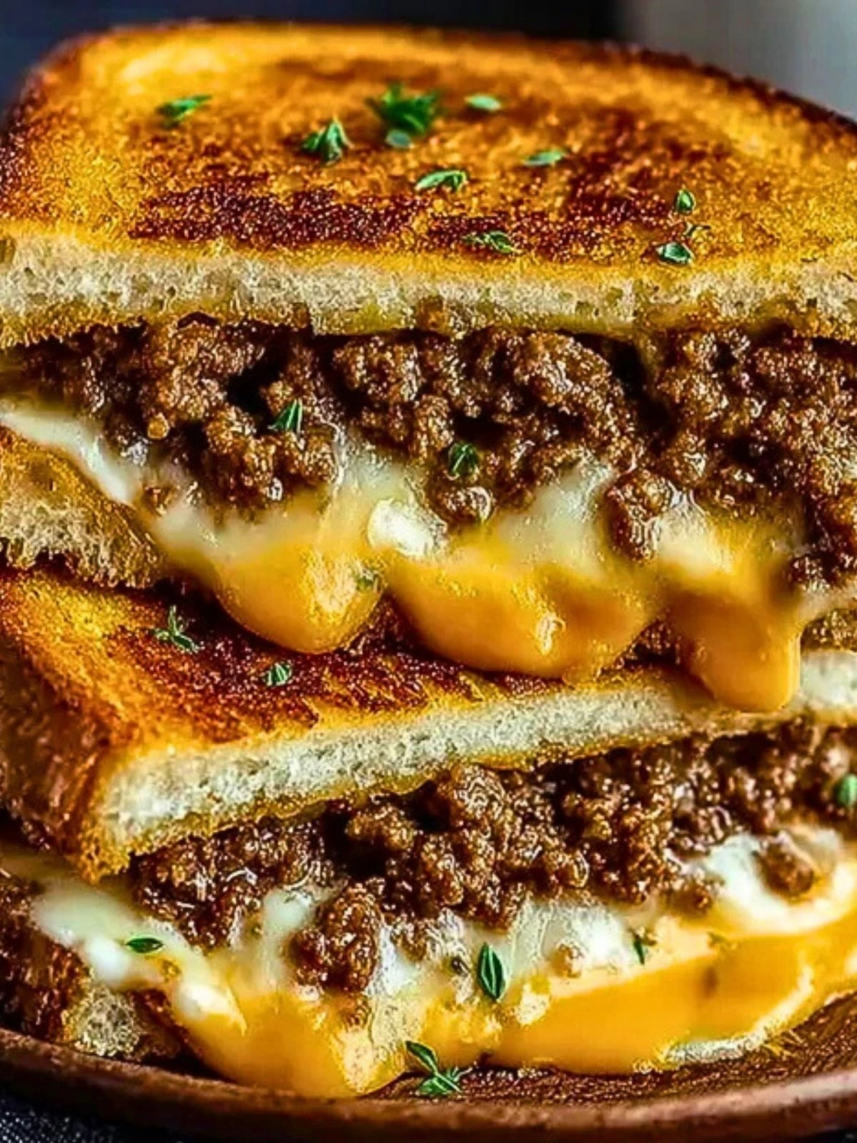 Ultimate Cheesy Ground Beef Melt (1)