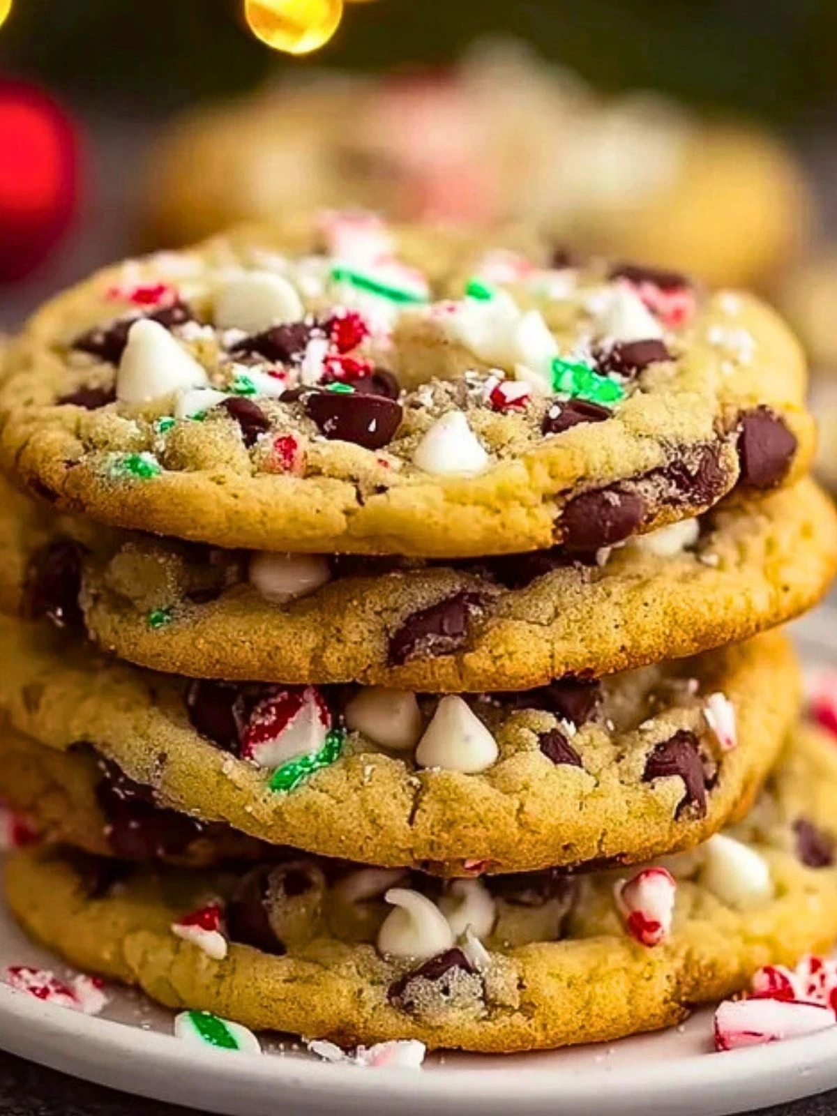 Winter Wonderland Chocolate Chip Christmas Cookies (1)