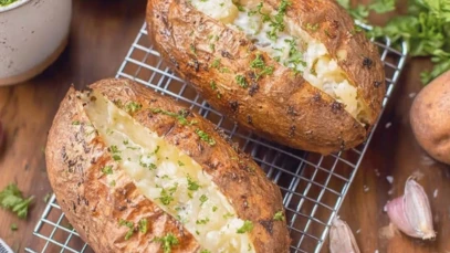 Air Fryer Baked Potato