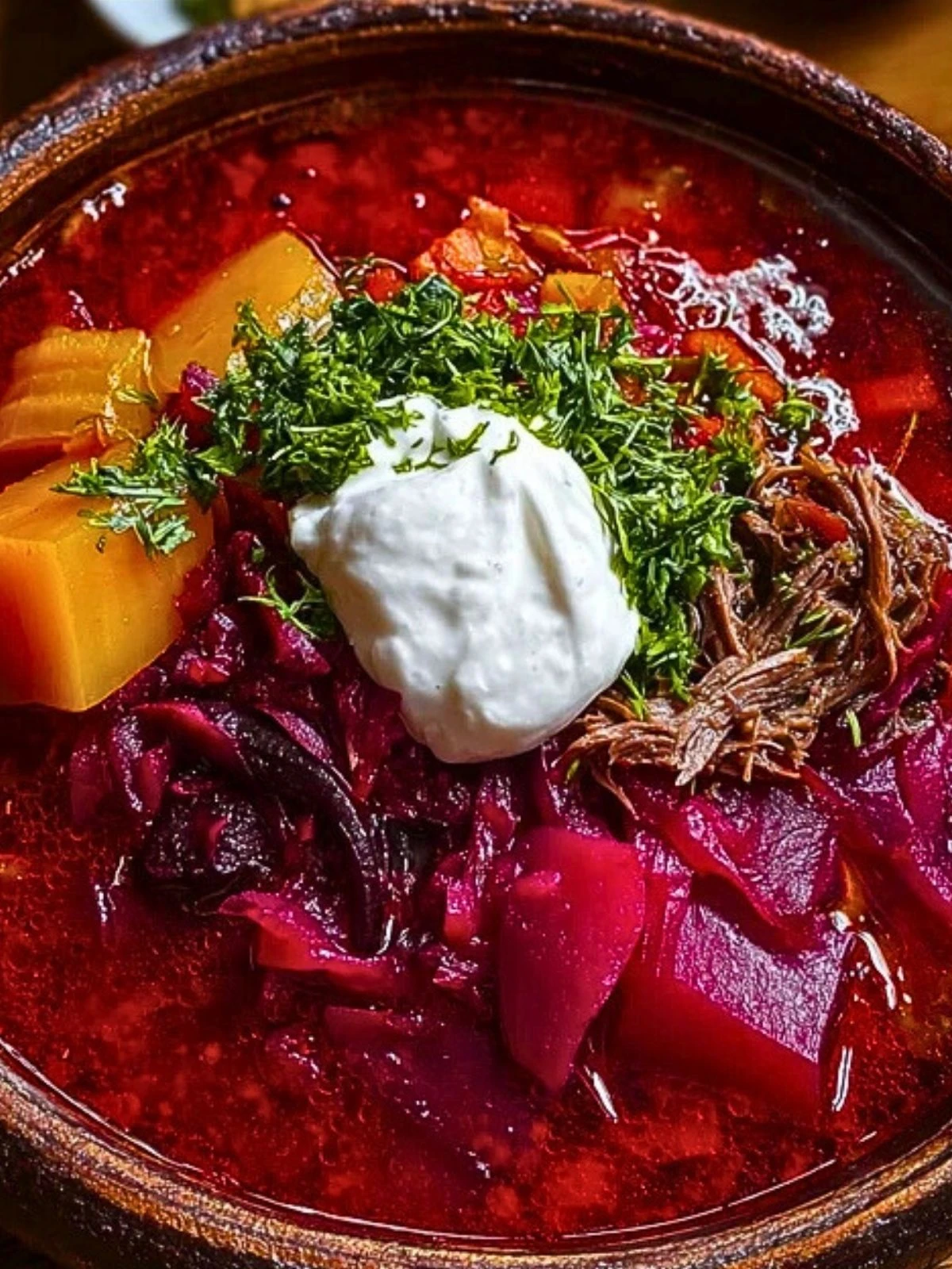 Authentic Ukrainian Borscht Soup (1)