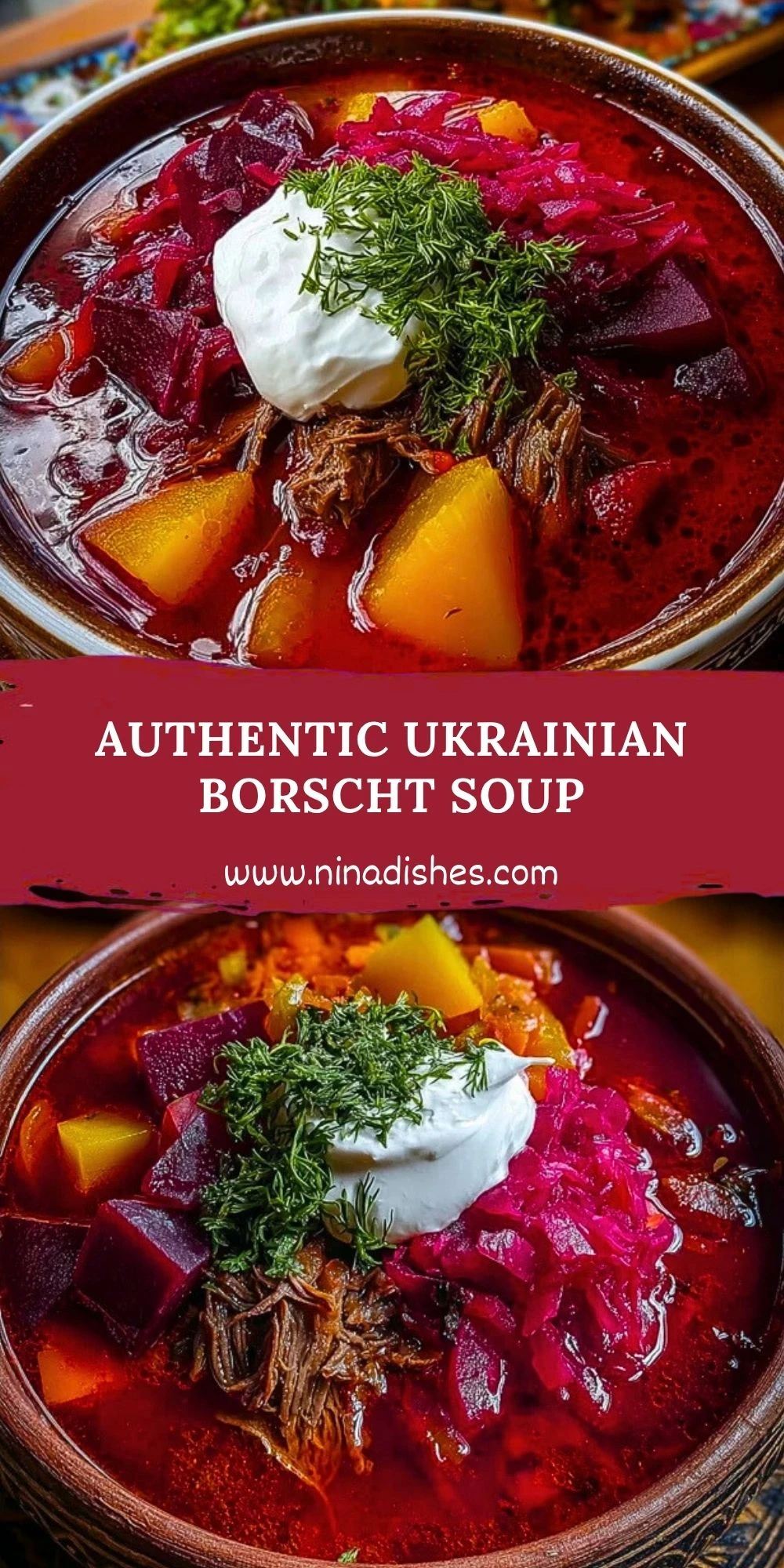Authentic Ukrainian Borscht Soup (2)