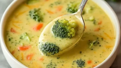 Broccoli Cheddar Soup