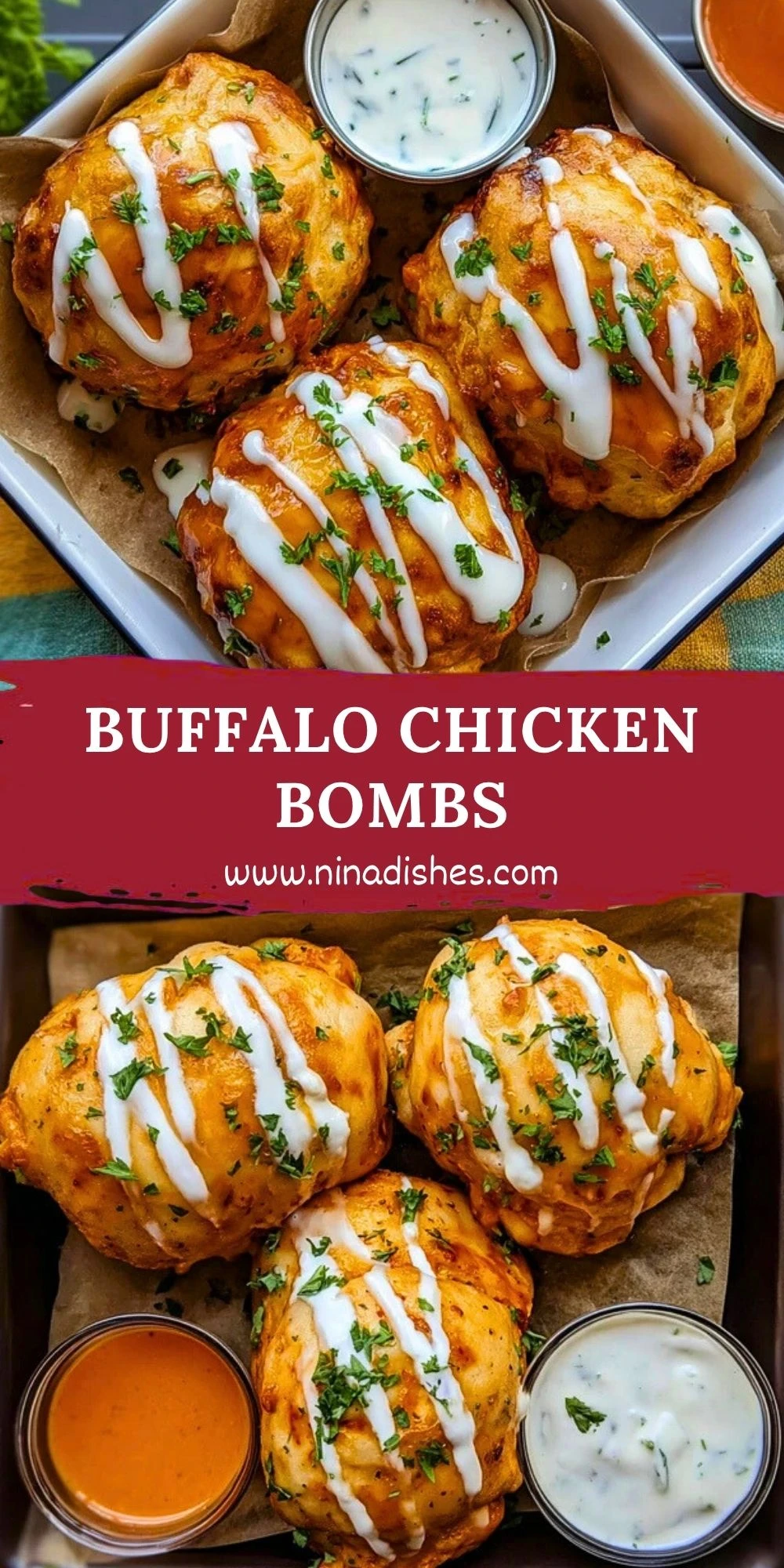 Buffalo Chicken Bombs (2)