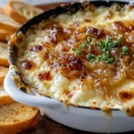Caramelized Onion and Gruyere Dip