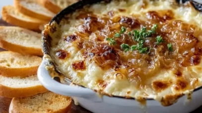 Caramelized Onion and Gruyere Dip