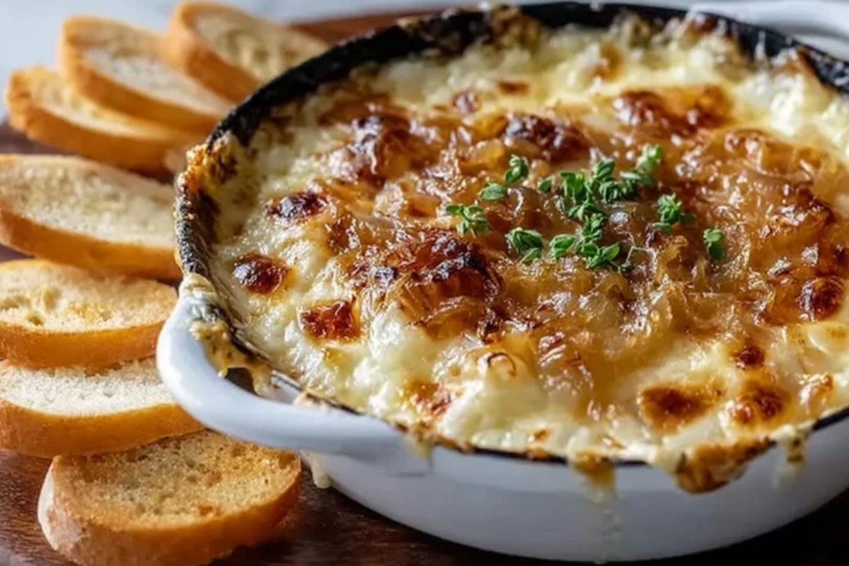Caramelized Onion and Gruyere Dip