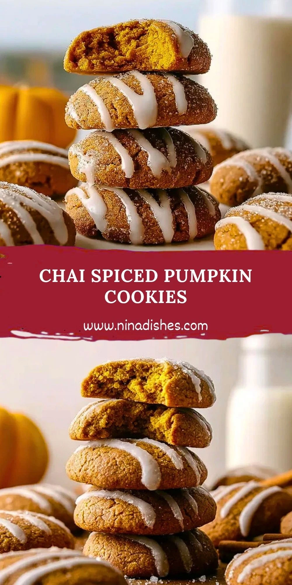 Chai Spiced Pumpkin Cookies (2)
