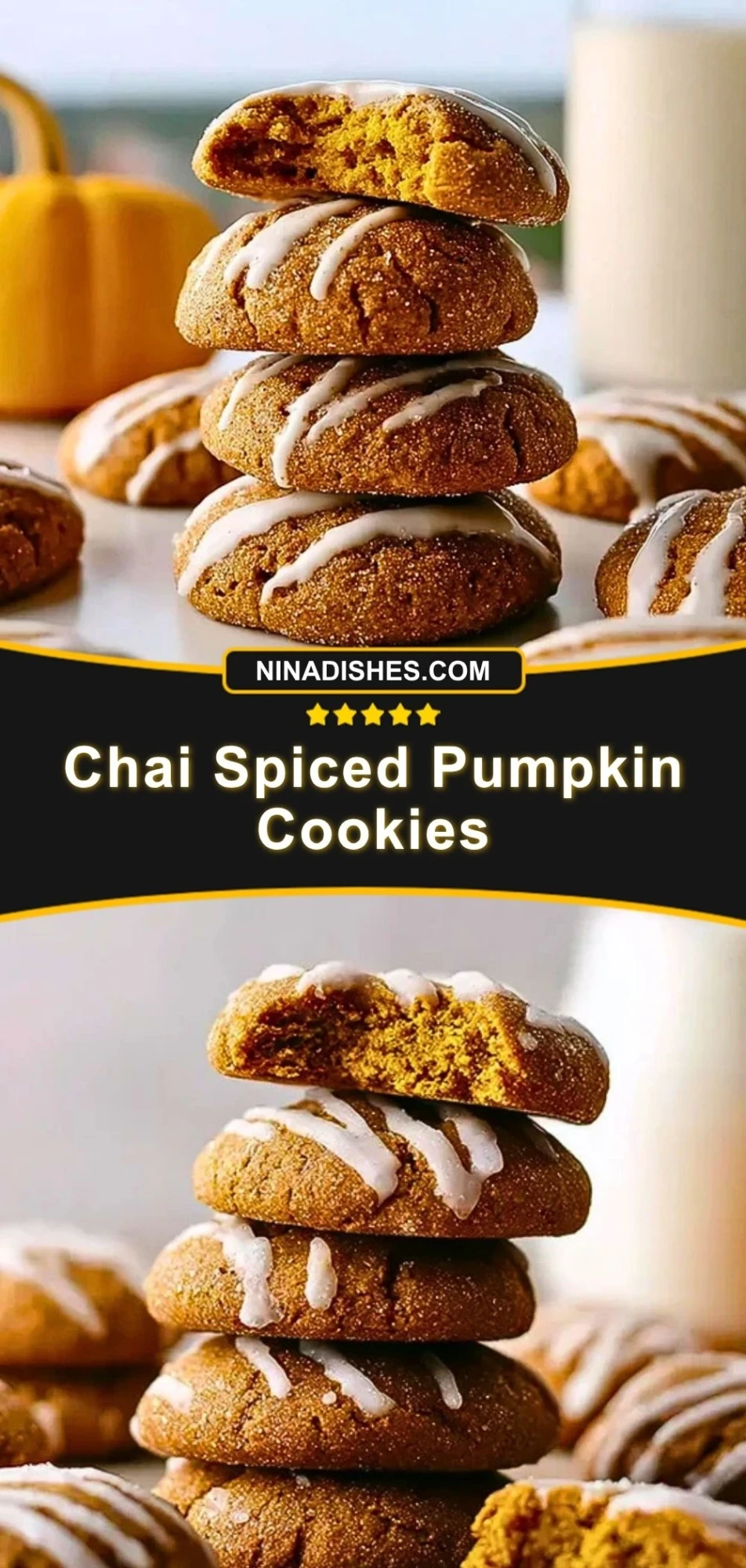 Chai Spiced Pumpkin Cookies (3)