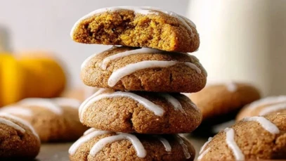 Chai Spiced Pumpkin Cookies