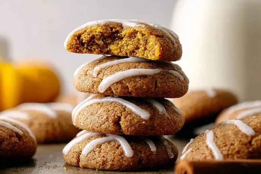 Chai Spiced Pumpkin Cookies