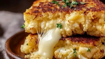 Cheesy Cauliflower Grilled Cheese 1