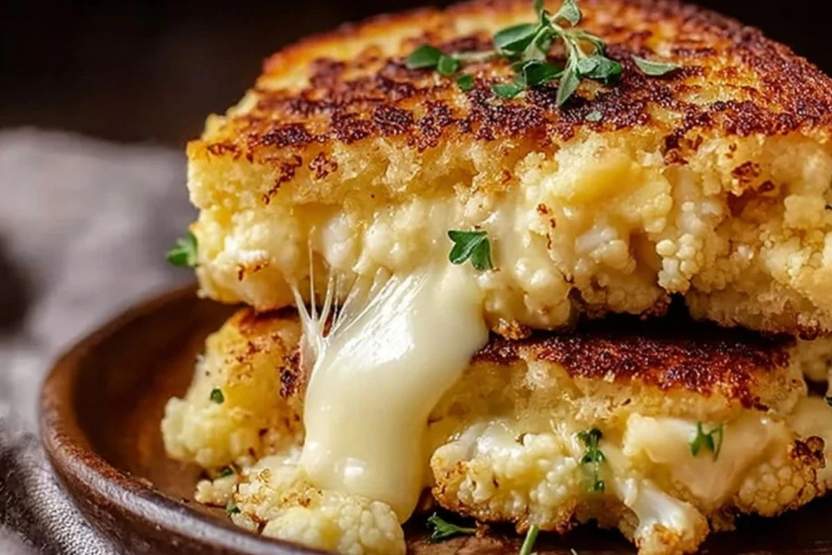 Cheesy Cauliflower Grilled Cheese 1
