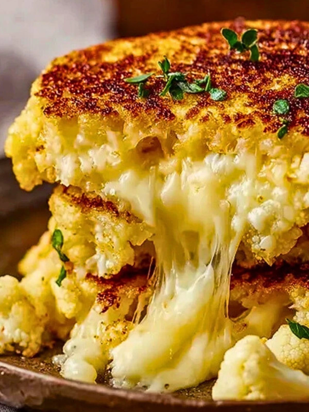 Cheesy Cauliflower Grilled Cheese 2
