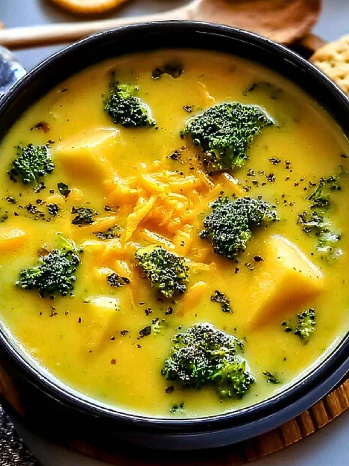 Cheesy Potato & Broccoli Soup (1)