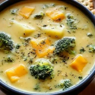 Cheesy Potato & Broccoli Soup