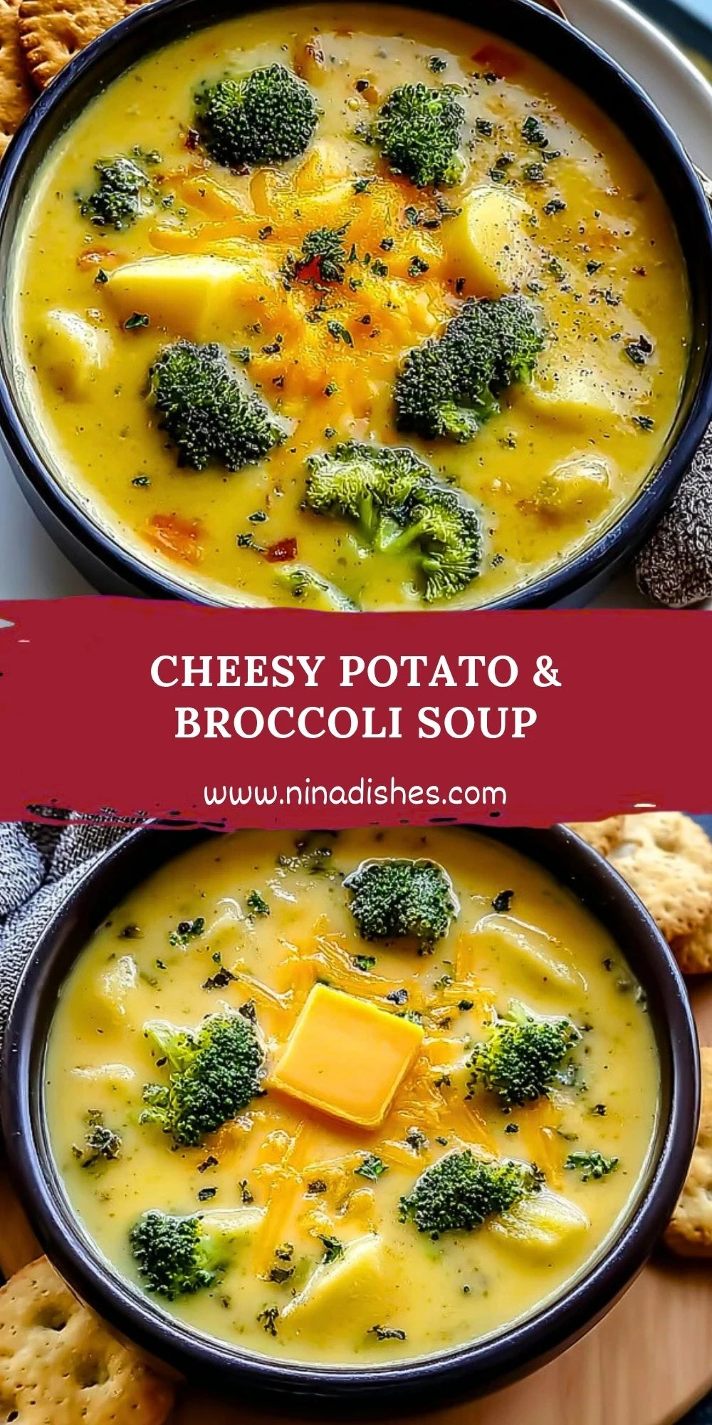 Cheesy Potato & Broccoli Soup (2)