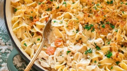 Chicken Noodle Casserole 1