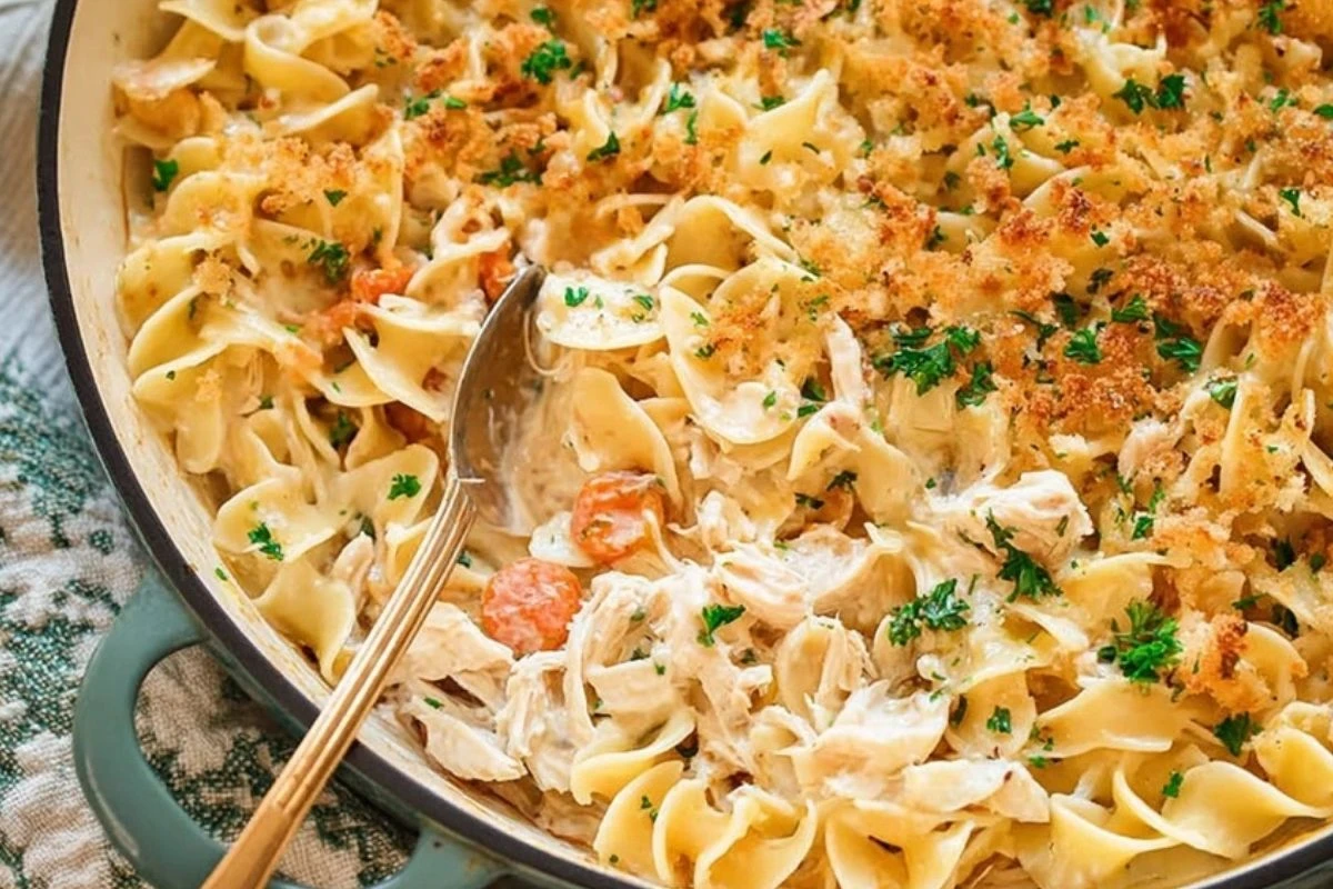 Chicken Noodle Casserole 1