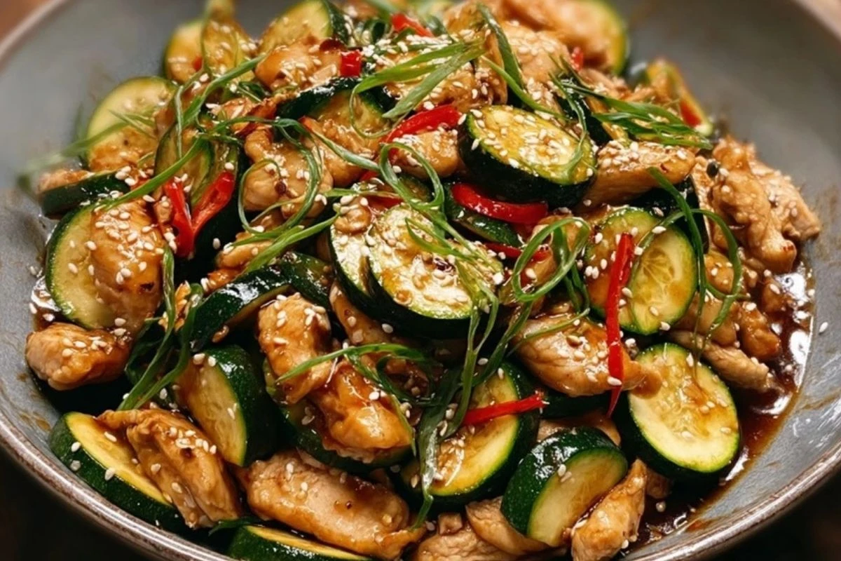 Chicken Zucchini Stir Fry (1)